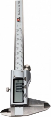 Штангенциркуль электронный Ada Mechanic 150 Pro серебристый пластиковый футляр (А00380)
