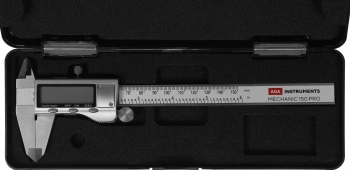 Штангенциркуль электронный Ada Mechanic 150 Pro серебристый пластиковый футляр (А00380)