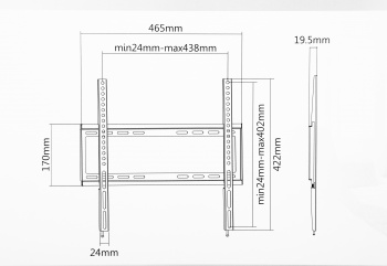 Кронштейн для телевизора Ultramounts UM812F