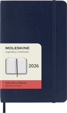 Ежедневник Moleskine CLASSIC SOFT Pocket 90x140мм 400стр. мягкая обложка синий сапфир