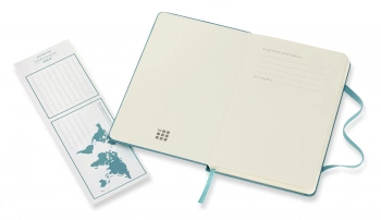 Блокнот Moleskine CLASSIC MM710B35 Pocket 90x140мм 192стр. линейка твердая обложка голубой