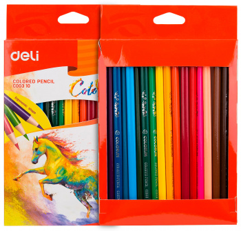 Карандаши цв. Deli  EC00310