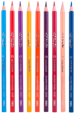 Карандаши цв. Deli  EC00310