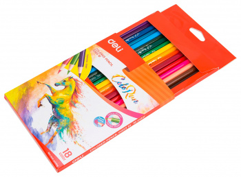 Карандаши цв. Deli  EC00310