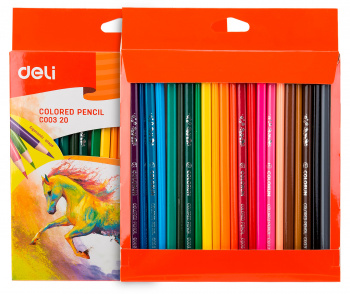 Карандаши цв. Deli  EC00320