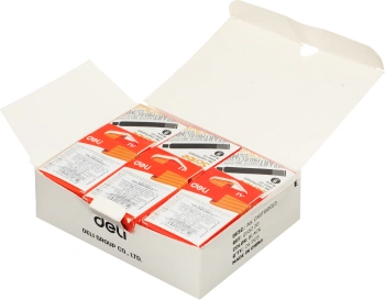 Картридж Deli Scribe для ручки перьевой черный