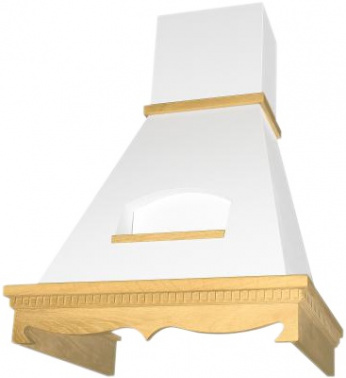 Вытяжка каминная Elikor Бельведер 60П-650-П3Д