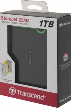 Жесткий диск Transcend USB3.0 1TB TS1TSJ25M3S