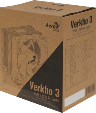 Устройство охлаждения(кулер) Aerocool Verkho 3