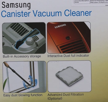 Пылесос Samsung VCC4140V3A/XEV