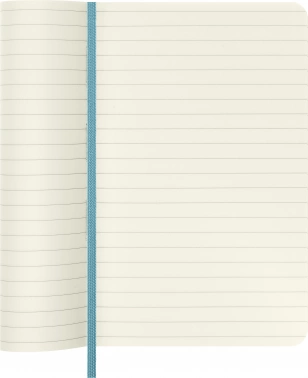 Блокнот Moleskine CLASSIC SOFT QP611B35 Pocket 90x140мм 192стр. линейка мягкая обложка голубой
