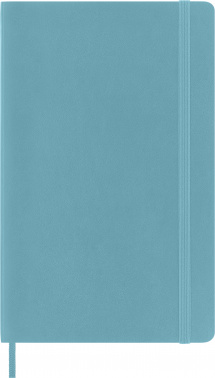 Блокнот Moleskine CLASSIC SOFT QP616B35 Large 130х210мм 192стр. линейка мягкая обложка голубой