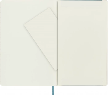 Блокнот Moleskine CLASSIC SOFT QP616B35 Large 130х210мм 192стр. линейка мягкая обложка голубой