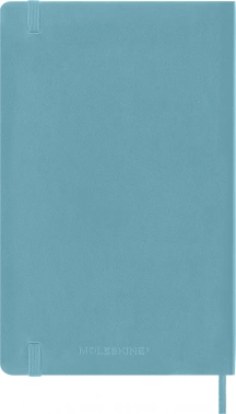 Блокнот Moleskine CLASSIC SOFT QP616B35 Large 130х210мм 192стр. линейка мягкая обложка голубой