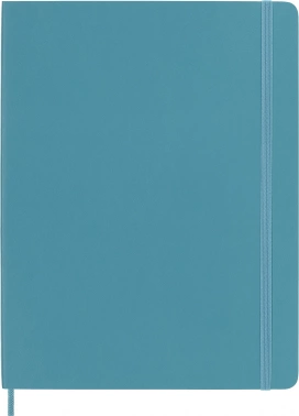 Блокнот Moleskine CLASSIC SOFT QP621B35 XLarge 190х250мм 192стр. линейка мягкая обложка голубой