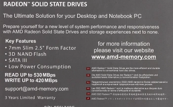 Накопитель SSD AMD SATA-III 240GB R5SL240G