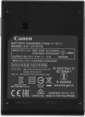 Зарядное устройство фотоаппарата Canon LC-E17E