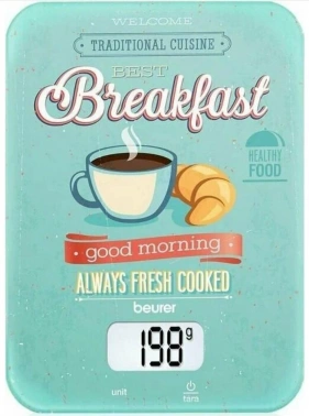 Весы кухонные электронные Beurer KS19 Breakfast