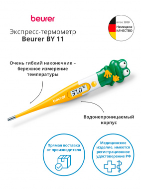 Термометр электронный Beurer BY11 Frog