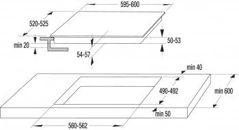 Варочная поверхность Gorenje ECT643WCSC