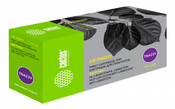 Картридж лазерный Cactus CS-TN423Y