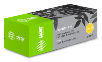 Картридж лазерный Cactus CS-PH6510BK