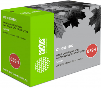 Картридж лазерный Cactus CS-039HBK
