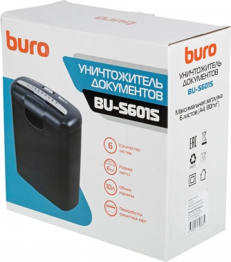 Шредер Buro Home BU-S601S