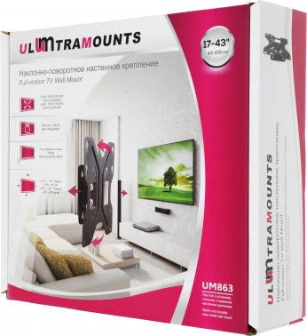 Кронштейн для телевизора Ultramounts UM863