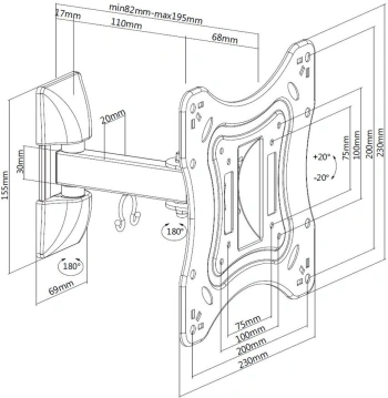 Кронштейн для телевизора Ultramounts UM865