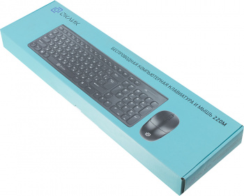 Клавиатура + мышь Оклик 220M