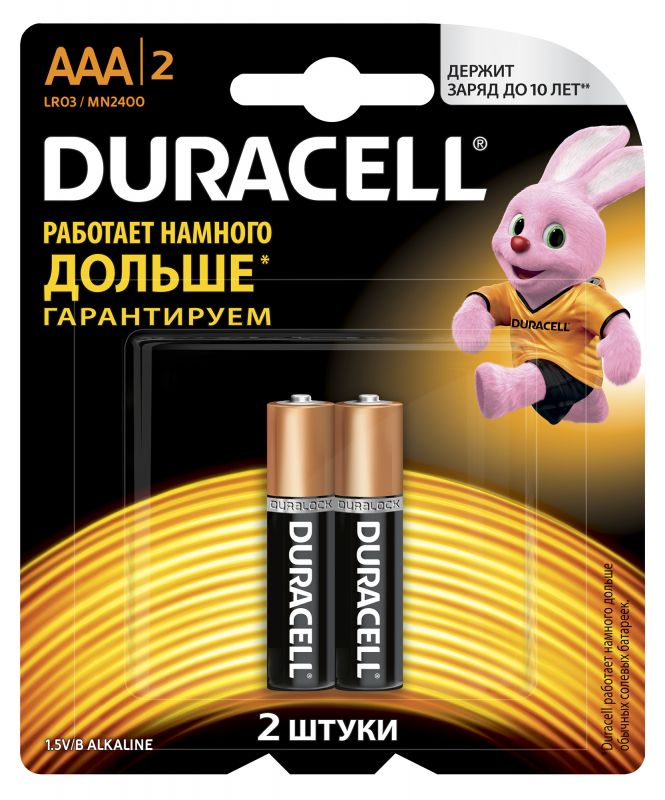  Duracell Basic CN LR03-2BL MN2400