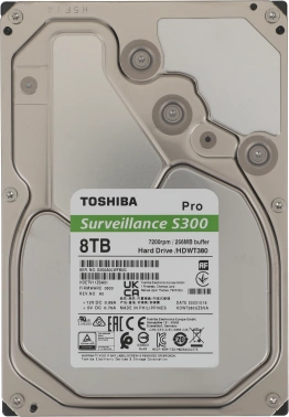 Жесткий диск Toshiba Original SATA-III 8TB  HDWT380UZSVA