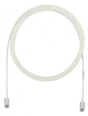 Патч-корд Panduit UTP28CH2M RJ-45 вил.-вилка RJ-45 кат.5E 2м белый LSZH