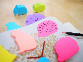 Блок самоклеящийся бумажный Stick`n 21776 50лист. малиновый 1цв.в упак. 