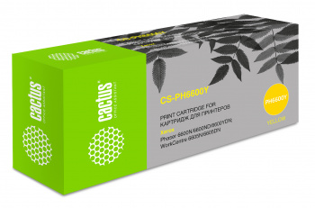 Картридж лазерный Cactus CS-PH6600Y