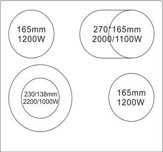 Варочная поверхность Weissgauff HV 642 BS