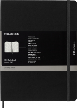 Блокнот Moleskine PROFESSIONAL PROPFNTB4HBK XLarge 190х250мм 192стр. твердая обложка черный