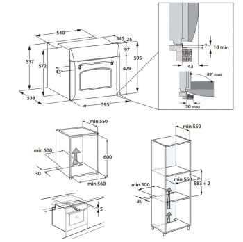 Духовой шкаф Электрический Hotpoint-Ariston FIT 804 H AN HA