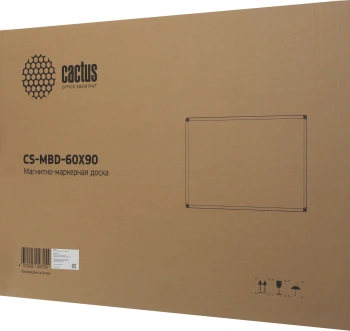 Доска магнитно-маркерная Cactus  CS-MBD-60X90