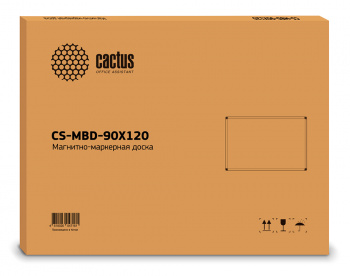 Доска магнитно-маркерная Cactus  CS-MBD-90X120