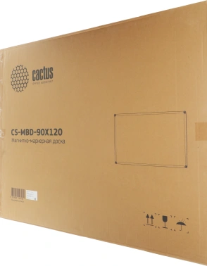 Доска магнитно-маркерная Cactus  CS-MBD-90X120