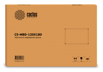 Доска магнитно-маркерная Cactus  CS-MBD-120X180