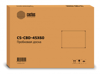 Доска пробковая Cactus  CS-CBD-45X60