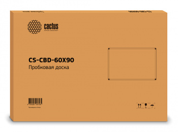 Доска пробковая Cactus  CS-CBD-60X90