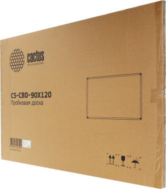 Доска пробковая Cactus  CS-CBD-90X120