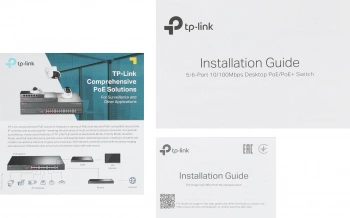 Коммутатор TP-Link  TL-SF1005P
