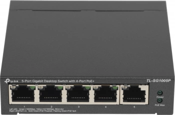 Коммутатор TP-Link  TL-SG1005P