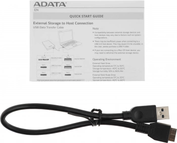 Жесткий диск A-Data USB3.0 4TB AHD330-4TU31-CBK HD330