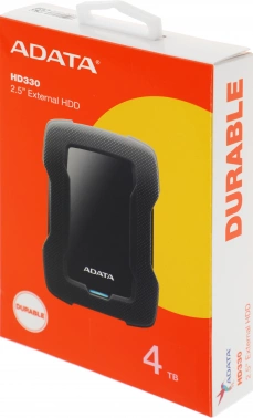 Жесткий диск A-Data USB3.0 4TB AHD330-4TU31-CBK HD330